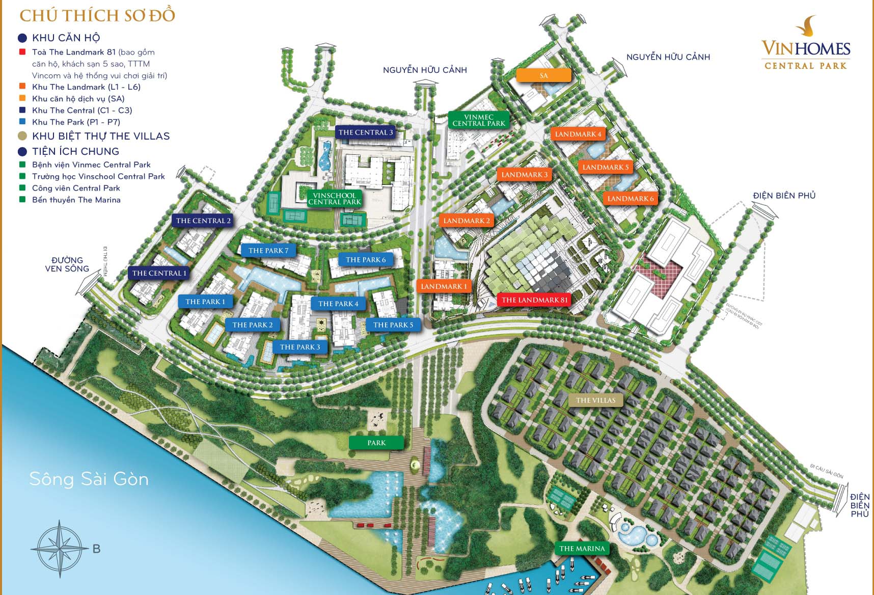 MẶT BẰNG THE LANDMARK 81 – SƠ ĐỒ LAYOUT CHI TIẾT CĂN HỘ