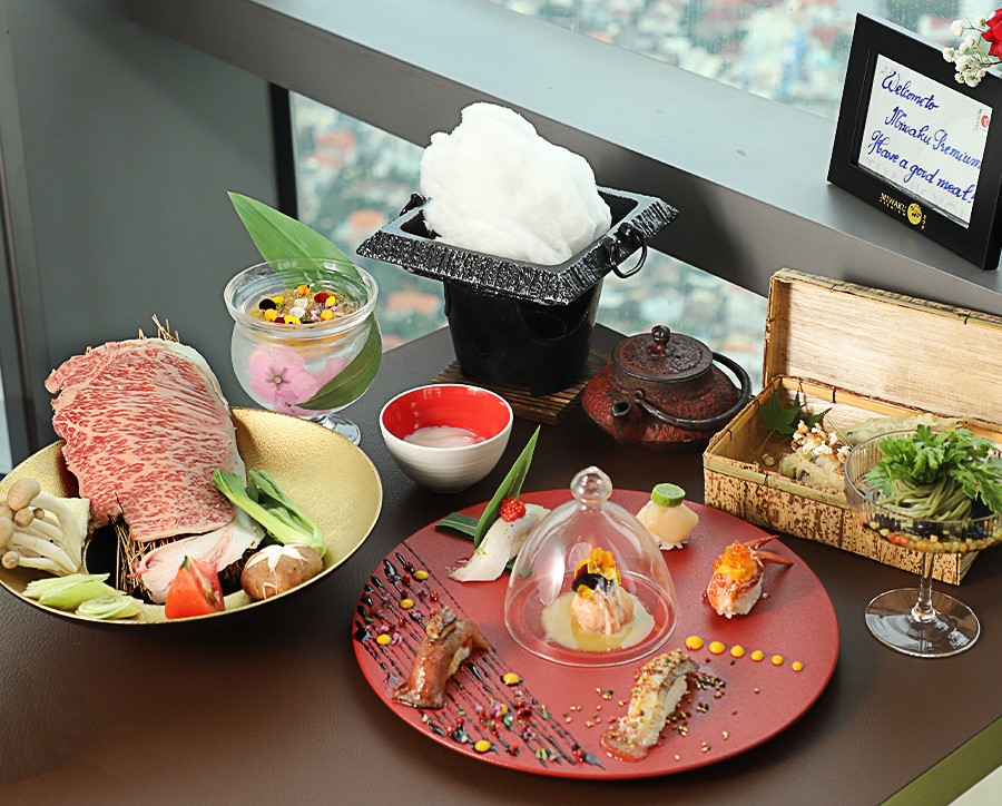 Thực đơn đặc biệt với bò Wagyu