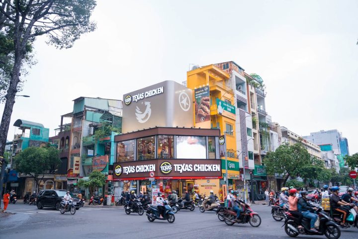 Bản đồ các chi nhánh Texas Chicken tại TP.HCM, gợi mở tiềm năng cho một cửa hàng tại Vincom Đồng Khởi
