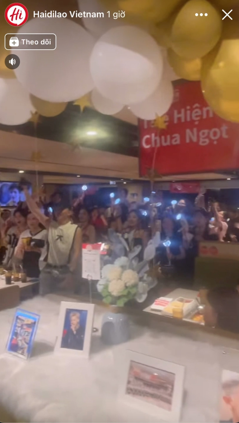 Bầu không khí tấp nập tại nhà hàng lẩu Haidilao sau các sự kiện âm nhạc.