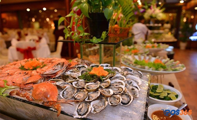 Bay View Restaurant, buffet sang trọng tại Hạ Long