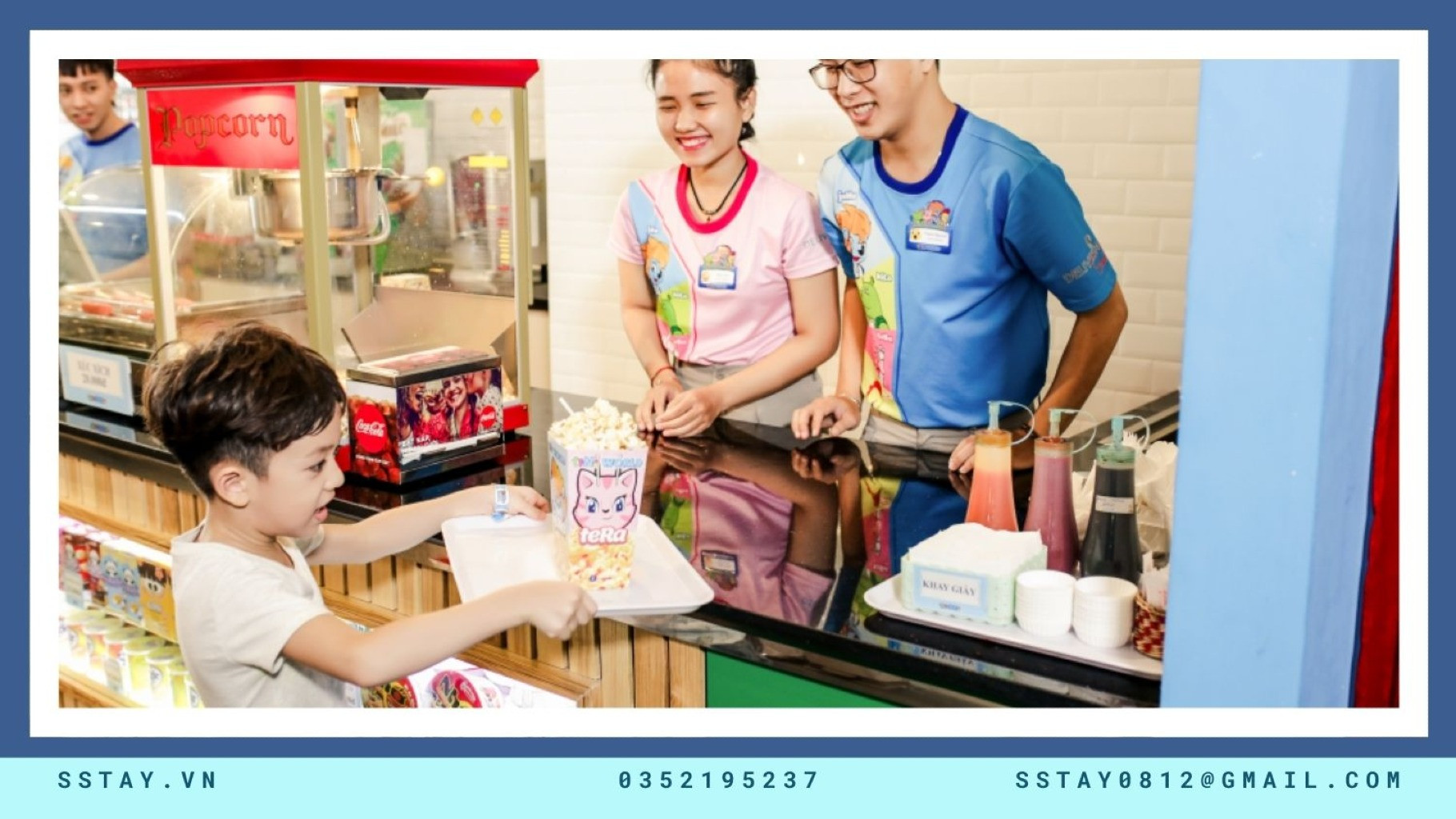 Bé hóa thân thành đầu bếp tại khu trò chơi hướng nghiệp Tiniworld Vincom Đà Nẵng