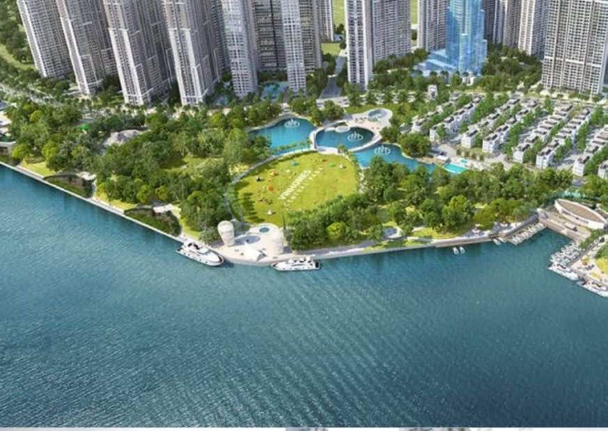 Bến du thuyền đẳng cấp bên bờ sông Sài Gòn, một tiện ích độc đáo tại Công viên bờ sông Landmark 81