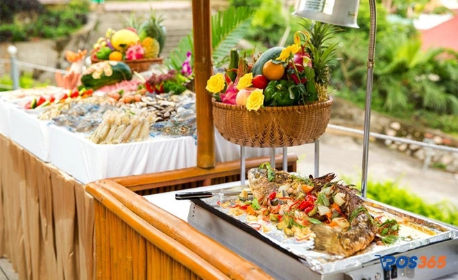 Buffet hải sản tươi sống tại Hạ Long