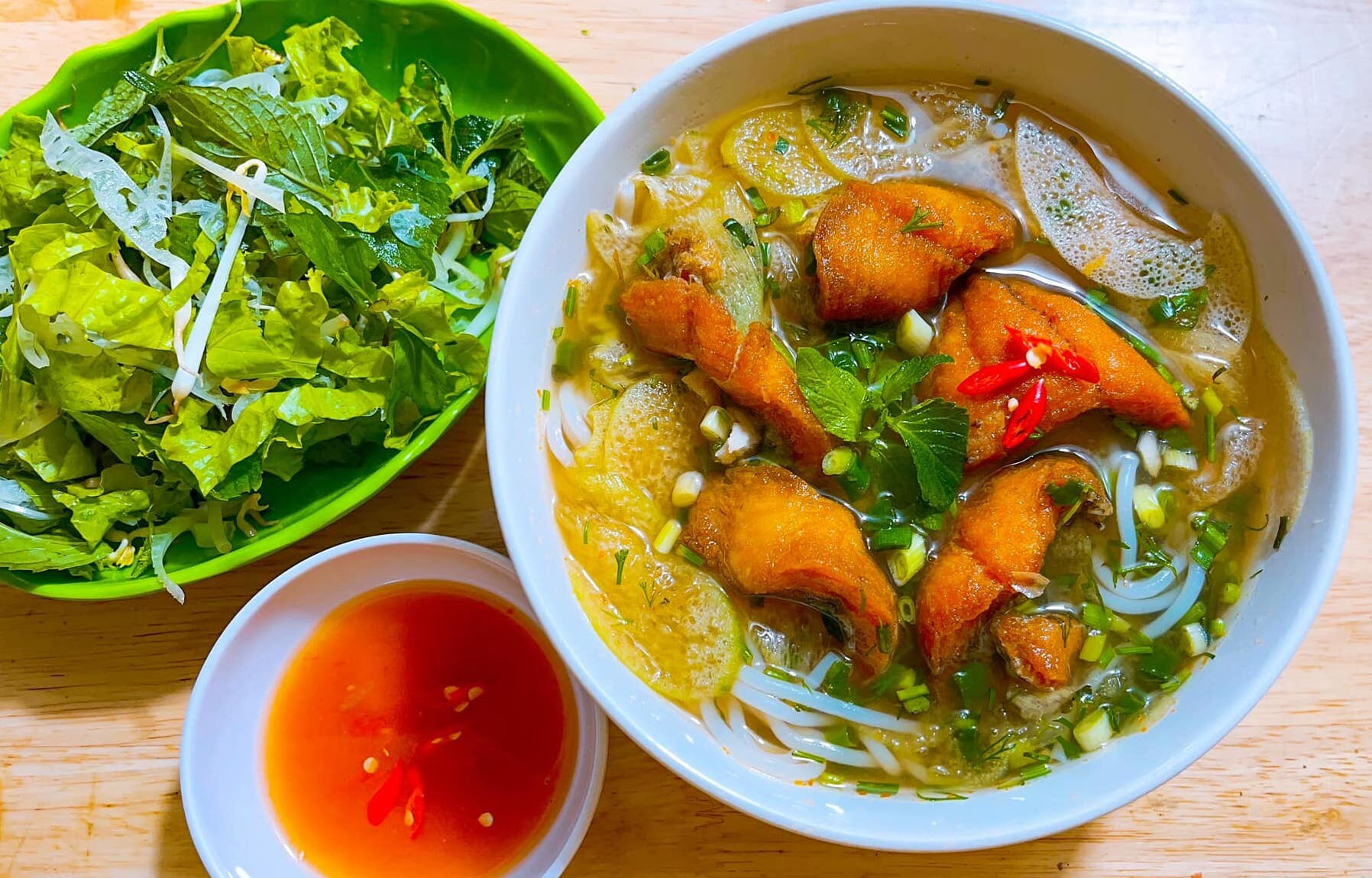 Bún cá cay Hải Phòng