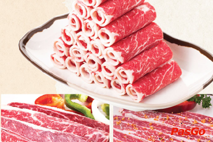 Các loại thịt bò nhập khẩu tươi ngon được chuẩn bị tại Gogi House