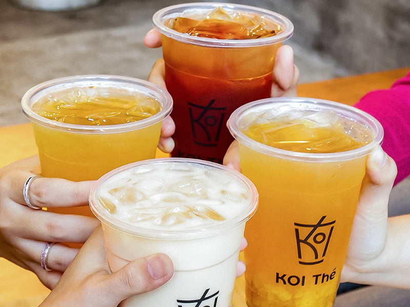 Các loại trà sữa được yêu thích trong Menu của KOI Thé