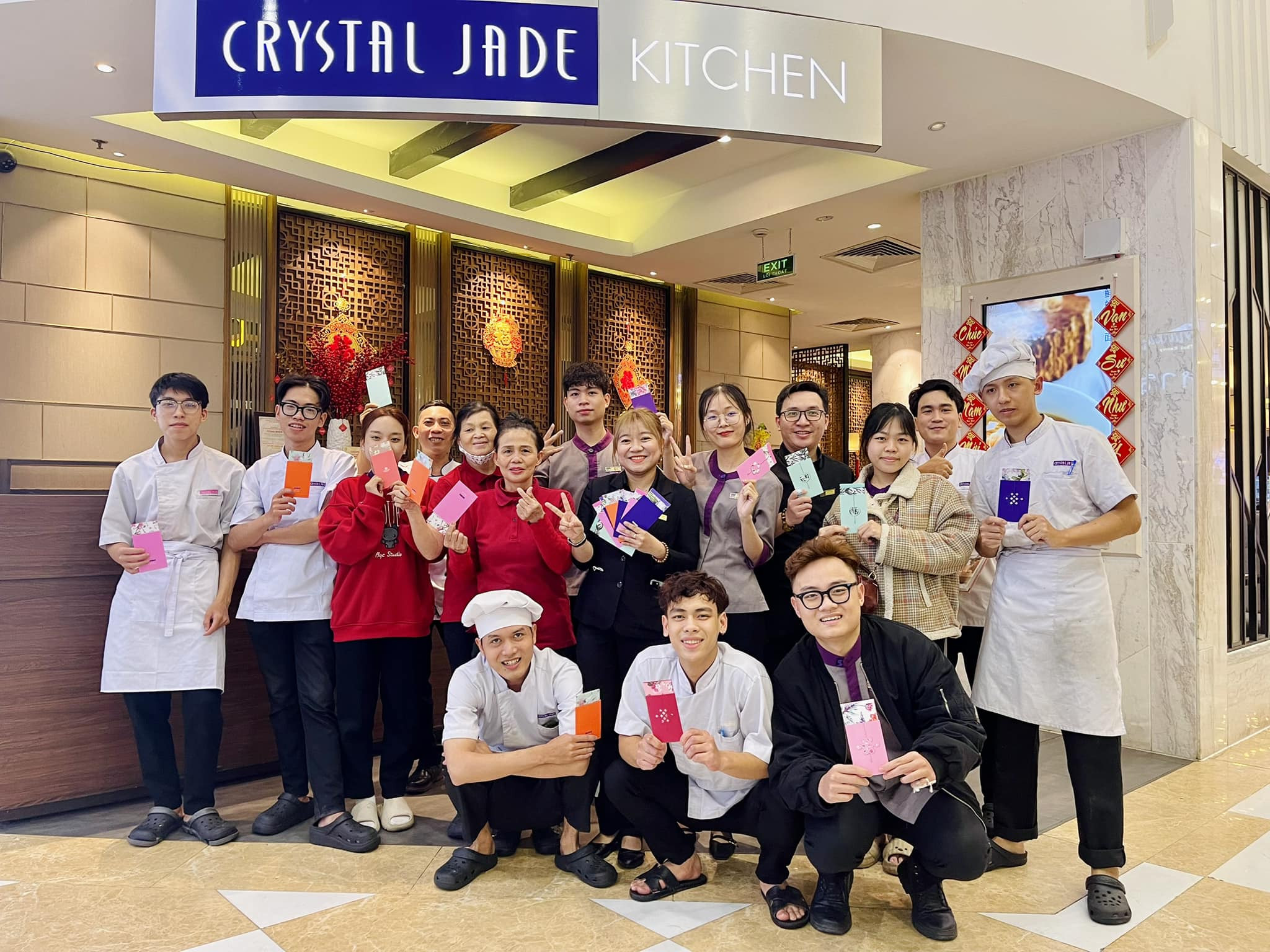 Các món ăn chất lượng cao tại Crystal Jade Kitchen, đảm bảo hương vị và trình bày