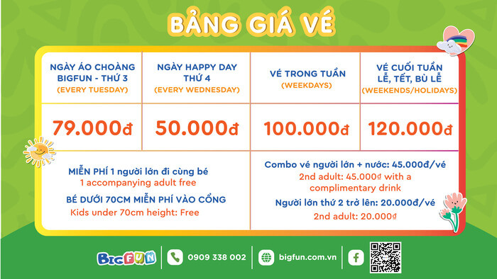 Chương trình ưu đãi và khuyến mãi hấp dẫn tại BigFun Vincom Hạ Long.