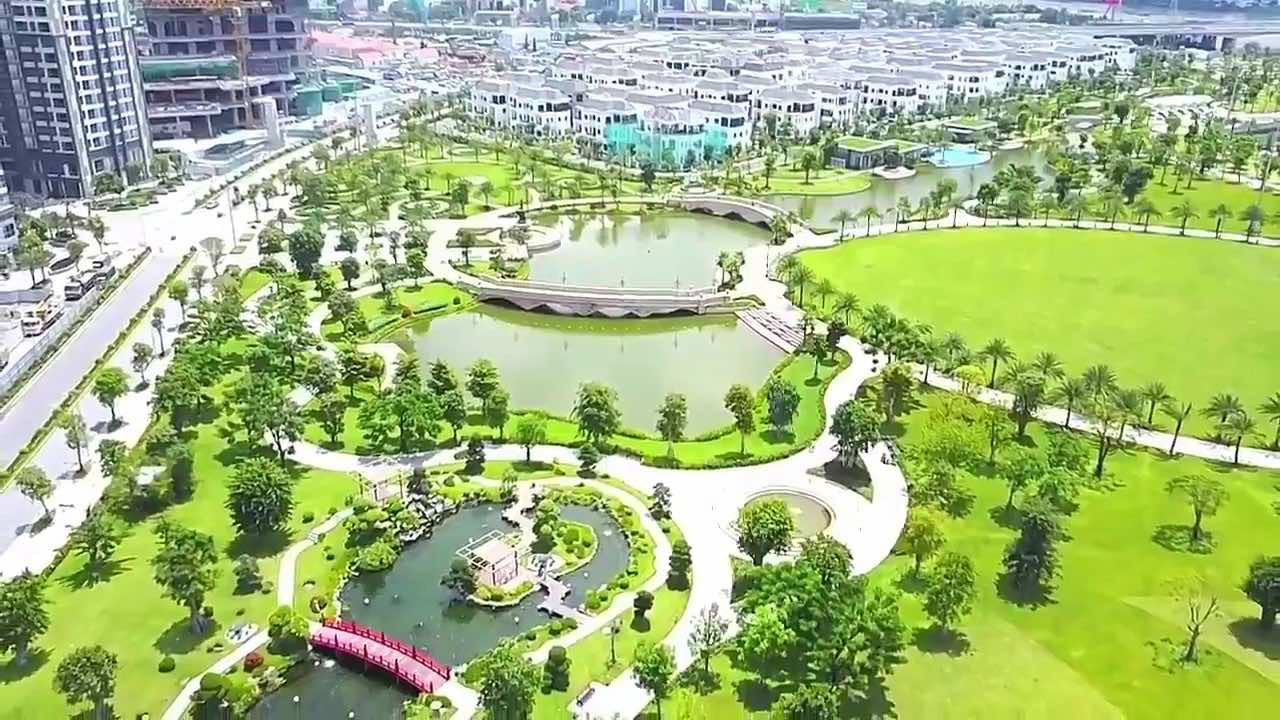 Công viên Central Park rộng lớn 14ha, không gian xanh đẳng cấp bên cạnh Landmark 81