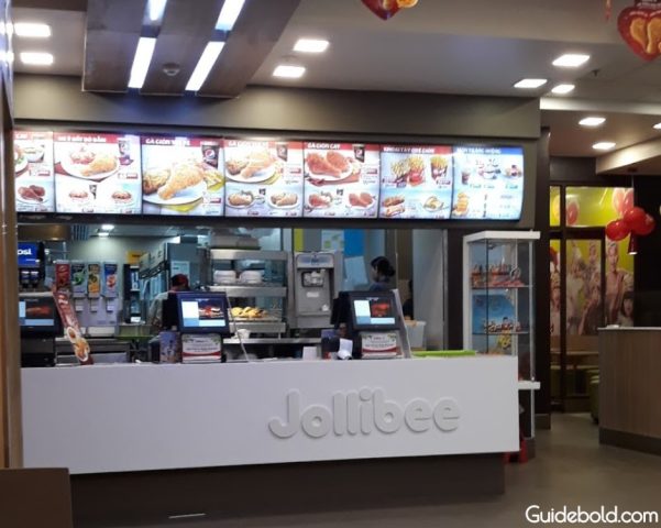 Cửa hàng Jollibee Vincom Long Xuyên với không gian hiện đại