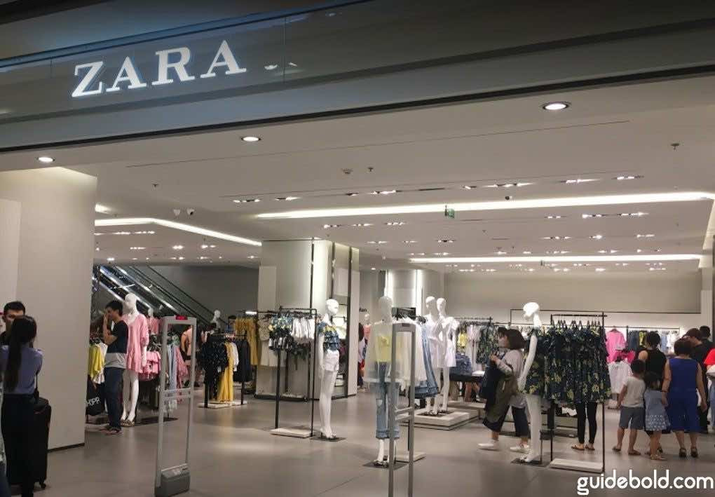 Cửa hàng Zara rộng lớn và hiện đại tại Vincom Đồng Khởi