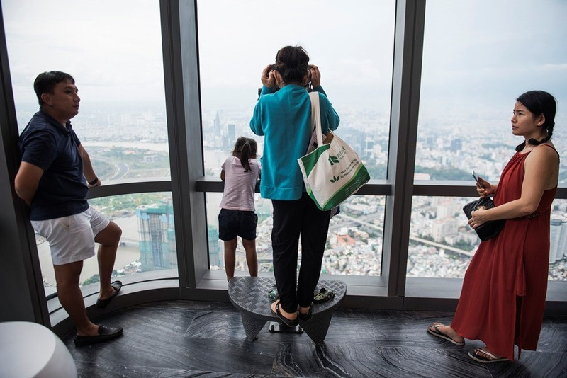 Đài quan sát Skyview Landmark 81 mang đến tầm nhìn toàn cảnh Sài Gòn