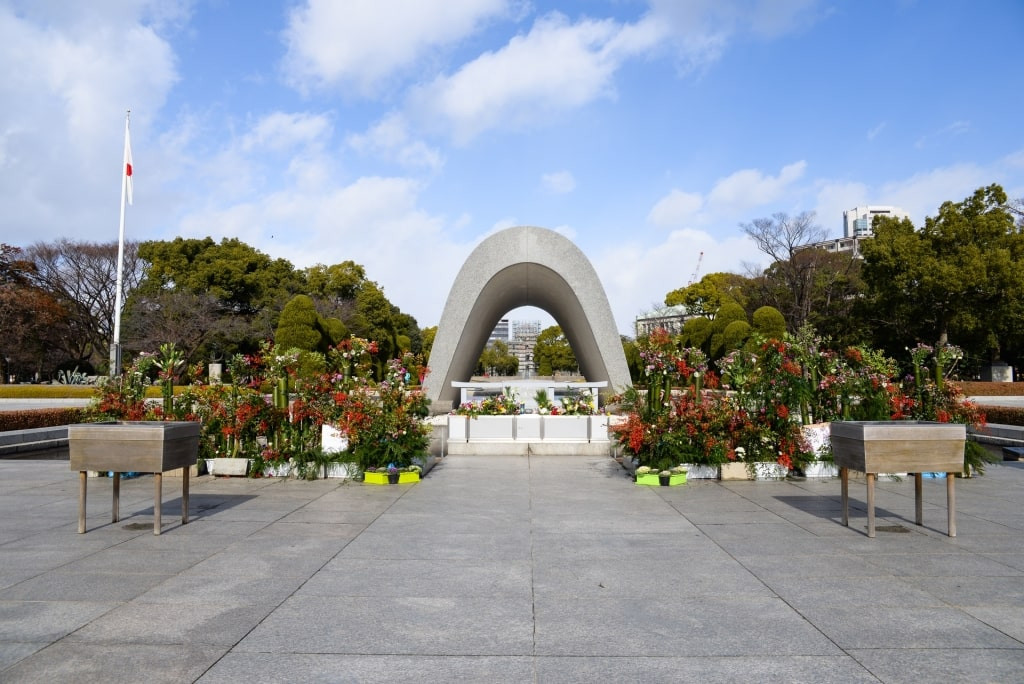 Địa điểm lịch sử Công viên Hòa bình Hiroshima, một địa danh nổi tiếng Nhật Bản
