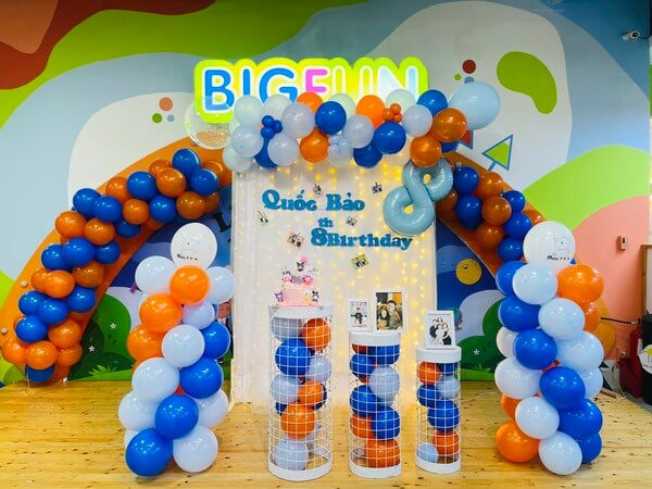 Dịch vụ tổ chức sinh nhật tại Bigfun Vincom Phạm Ngọc Thạch