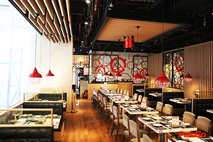 Ghế đệm êm ái, tạo sự thoải mái cho thực khách ở Hotpot Story