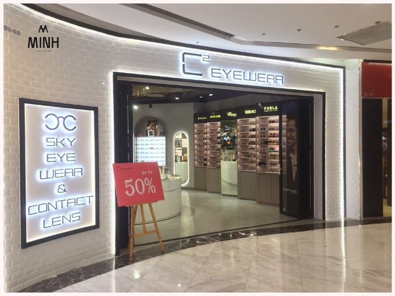 Gian hàng C Square Eyewear tại Vincom Đồng Khởi