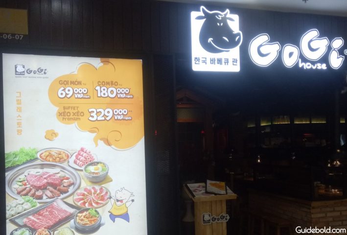 Góc nhìn tổng thể nhà hàng Gogi House Vincom Xuân Khánh tại Cần Thơ