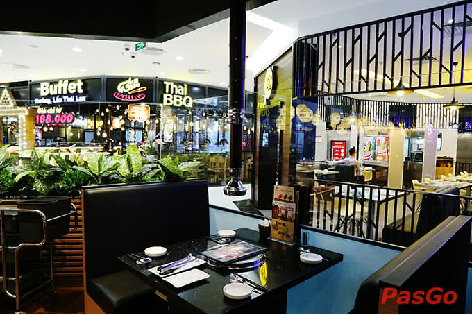 Hệ thống hút mùi hiện đại đảm bảo không gian thoáng đãng tại King BBQ Phạm Ngọc Ngọc Thạch