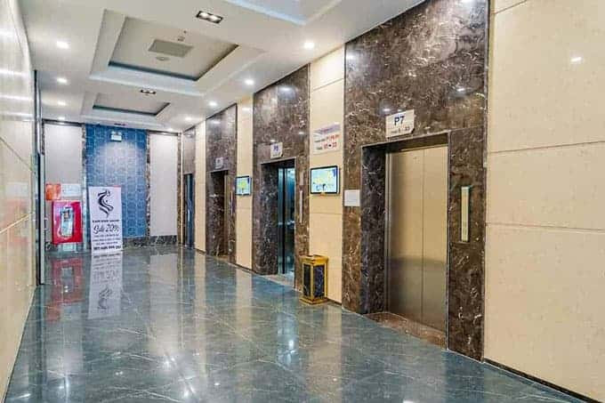Hệ thống thang máy tốc độ cao tại HPC Landmark 105 Tố Hữu