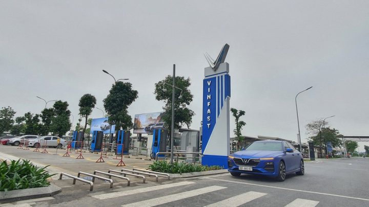 Hệ thống trạm sạc xe điện VinFast Thanh Hóa