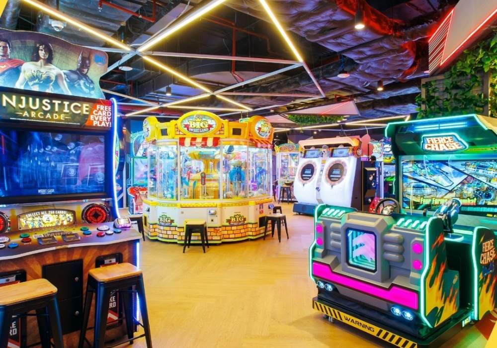 Hệ thống trò chơi đa dạng tại trung tâm giải trí Vincom Metropolis