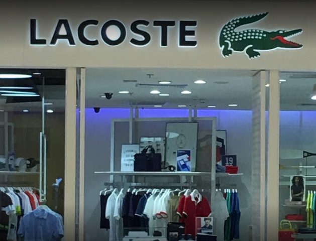 Hình ảnh cửa hàng Lacoste tại Vincom Royal City Hà Nội