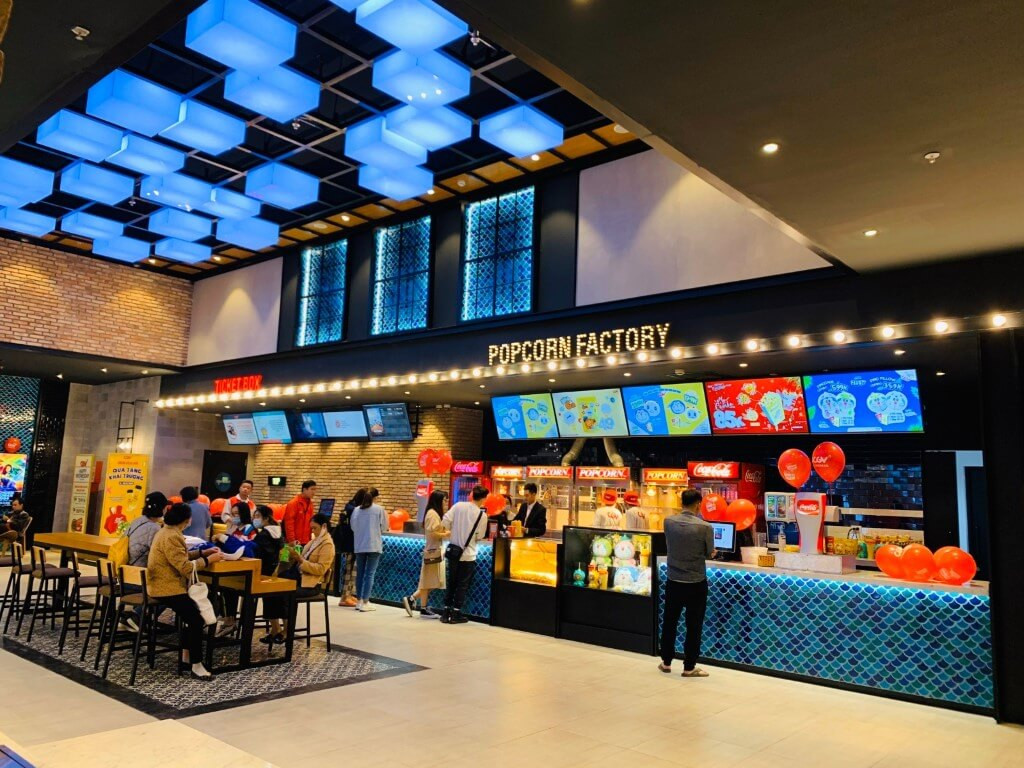 Hình ảnh rạp CGV, một trong những thương hiệu rạp chiếu phim được kỳ vọng xuất hiện tại Vincom Tây Mỗ