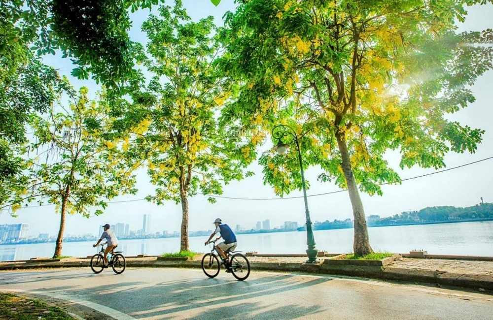 Hình ảnh thơ mộng của Hồ Tây