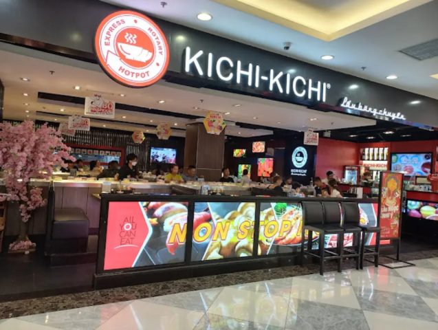 Hình ảnh tổng quan Kichi Kichi Vincom Xuân Khánh tại Cần Thơ, nhà hàng lẩu băng chuyền hiện đại