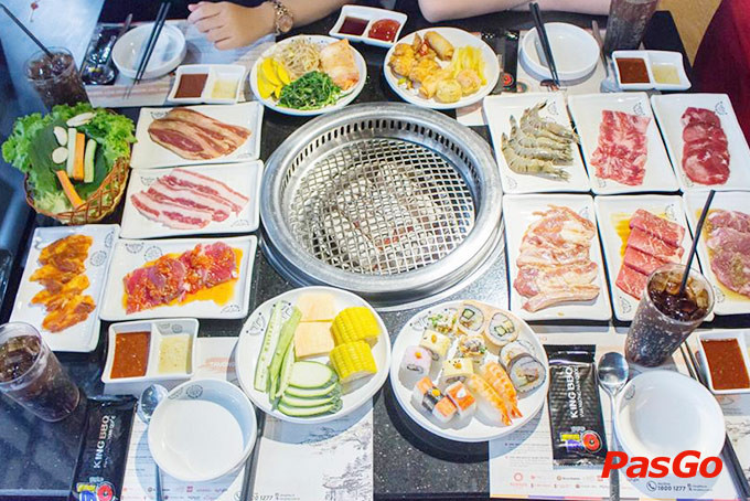 Hương vị Hàn Quốc truyền thống tại các nhà hàng buffet ở Vincom Vị Thanh