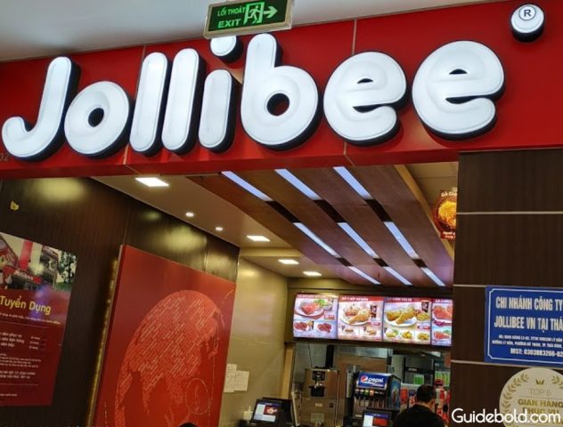 Jollibee Vincom Thái Bình - Góc nhìn từ bên ngoài nhà hàng