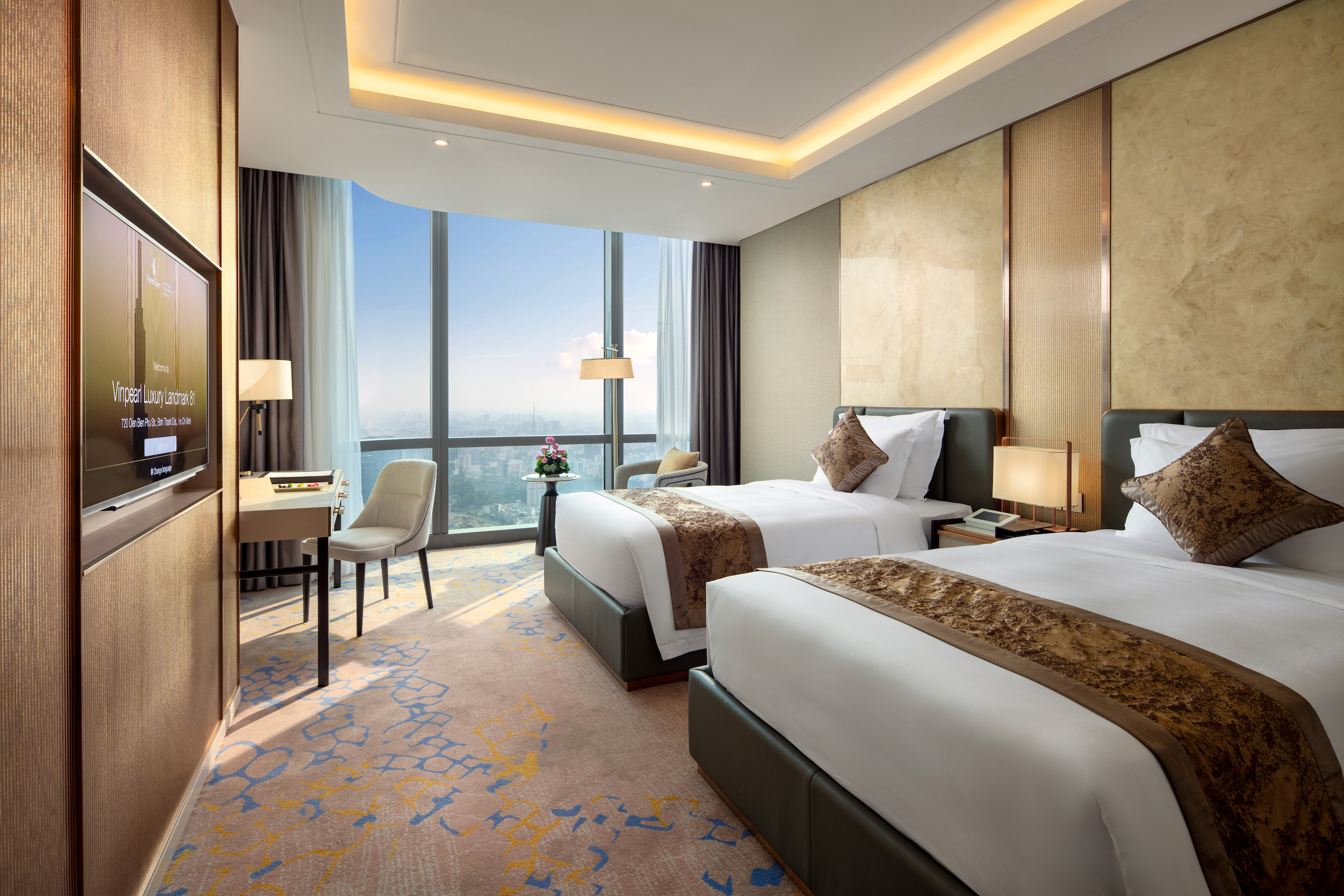 Khách sạn Landmark Sài Gòn được đánh giá cao về chất lượng phòng và dịch vụ