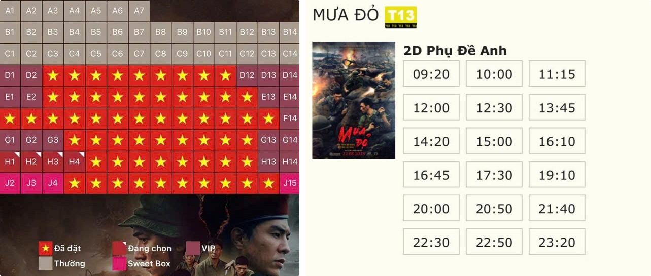 Khán giả đông đảo xếp hàng mua vé tại rạp chiếu phim CGV Vincom Thái Nguyên