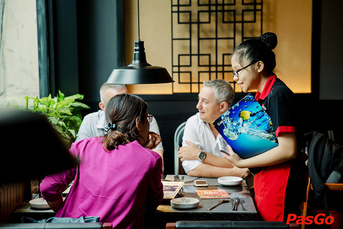 Không gian ẩm thực Hàn tại King BBQ Vincom Bà Triệu
