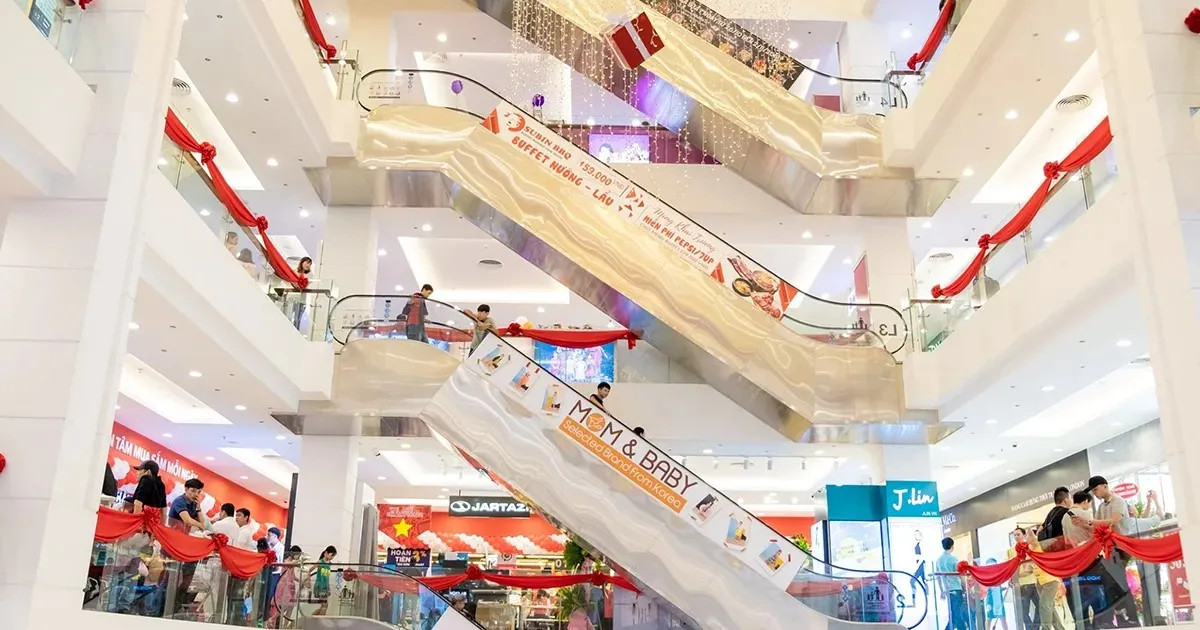 Không gian check-in đẹp mắt ở Vincom Dĩ An