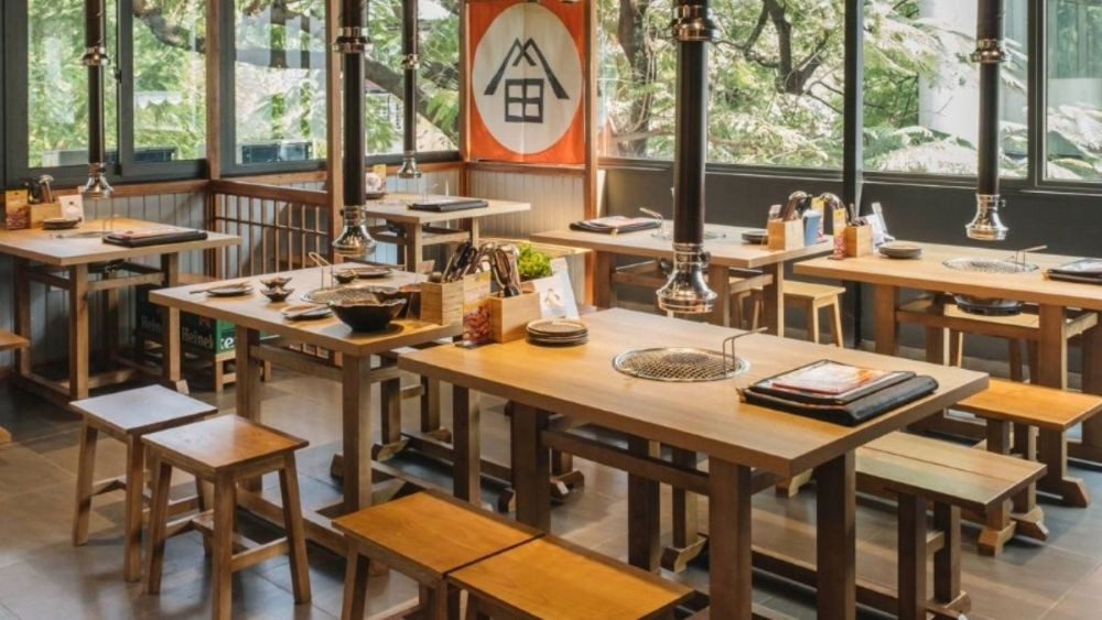 Không gian đậm phong cách Nhật Bản tại Yakimono, nơi thưởng thức đồ ăn Vincom Trần Duy Hưng độc đáo