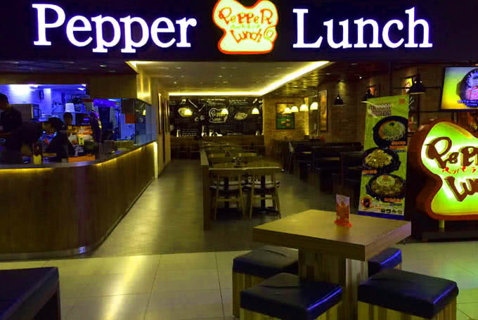 Không gian hiện đại của Pepper Lunch Vincom Đồng Khởi
