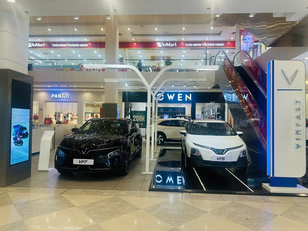 Không gian mua sắm rộng rãi và hiện đại tại Pantio Vincom Cao Lãnh