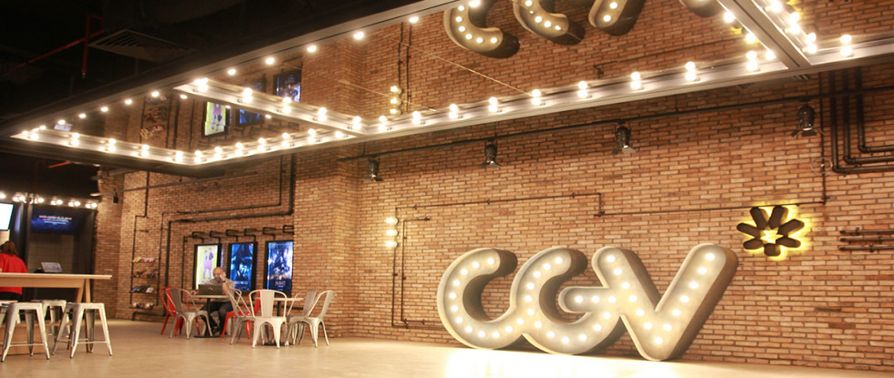 Không gian rạp chiếu phim CGV hiện đại tại Vincom Mega Mall Thảo Điền