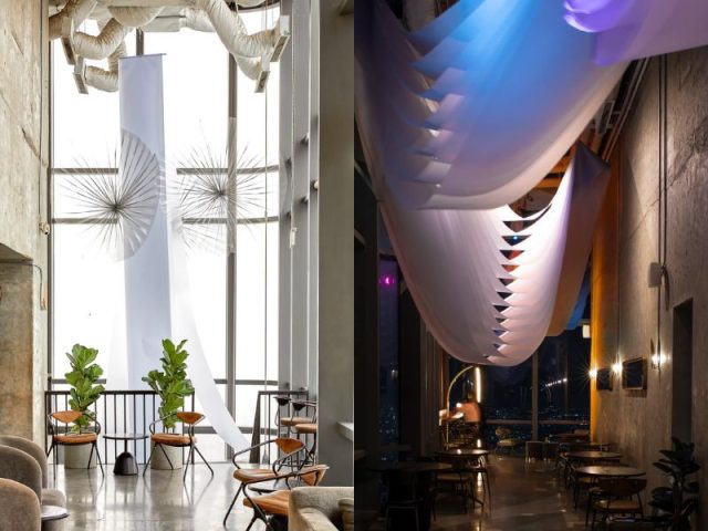 Không gian sang trọng của Blank Lounge trên tầng 75 Landmark 81 với tầm nhìn thành phố