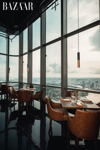 Không gian sang trọng của nhà hàng S79 Skyline Dining tầng 79 Landmark 81