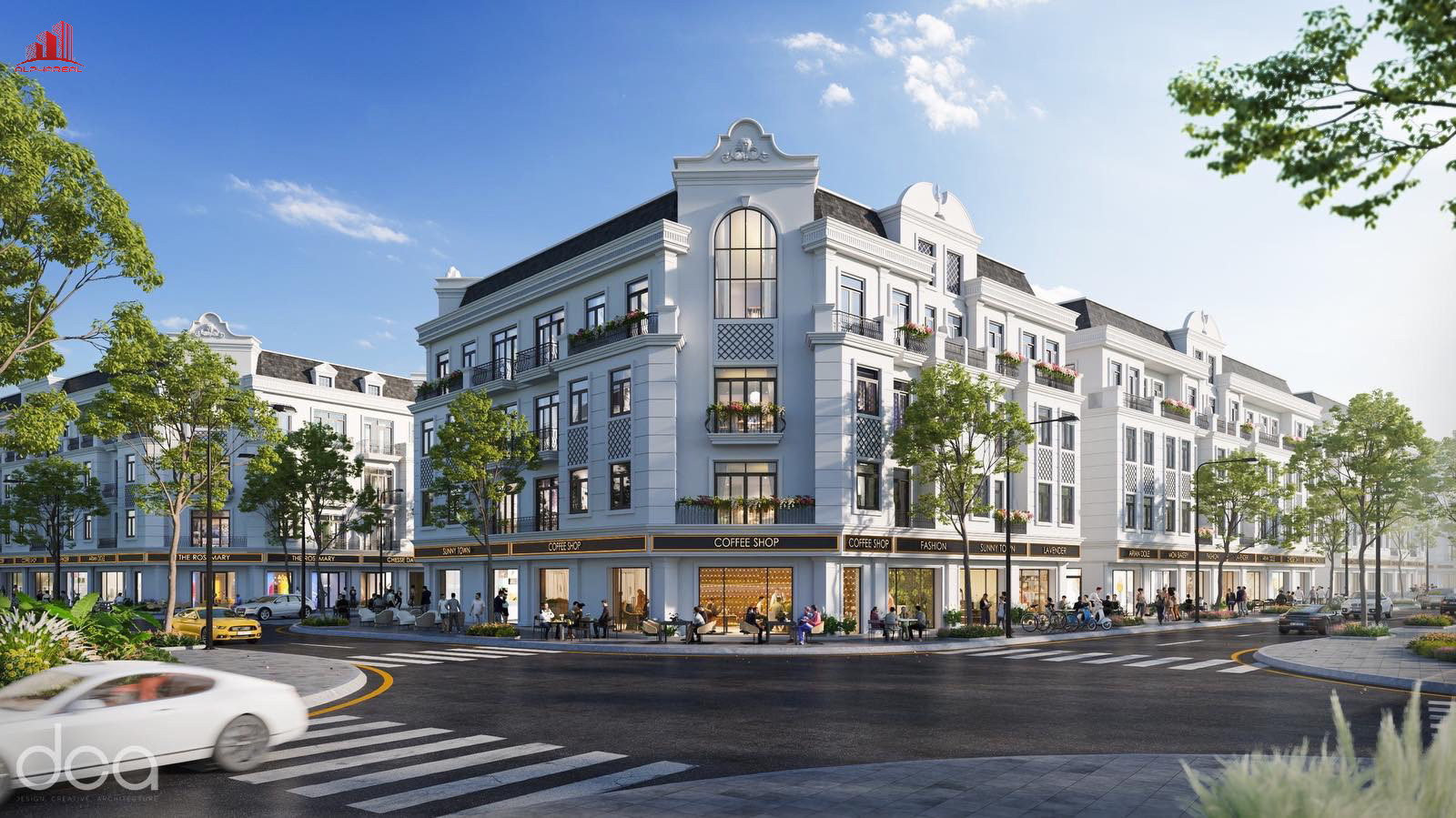 Không gian sống và kinh doanh tiện nghi tại các căn Vincom Shophouse tại thành phố Đông Hà, Quảng Trị