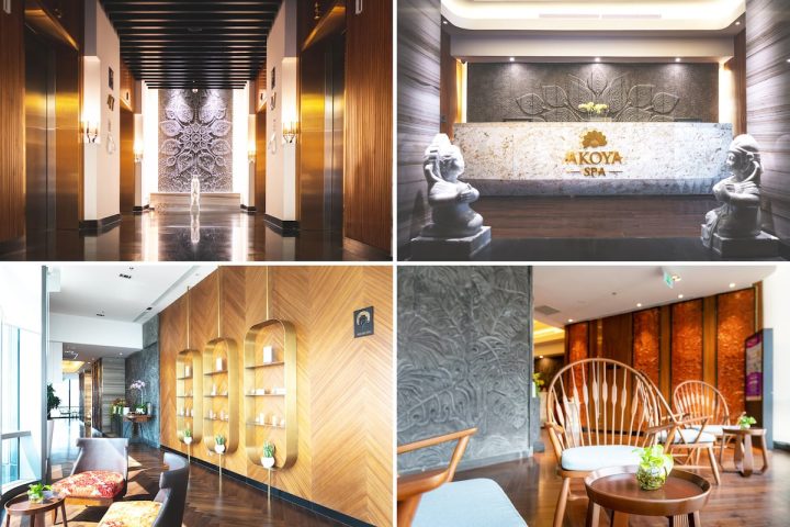 Không gian thư giãn sang trọng với tầm nhìn thành phố tại Akoya Spa Landmark 81