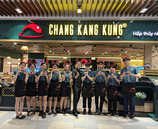 Không gian thưởng thức ẩm thực hấp thủy nhiệt Chang Kang Kung