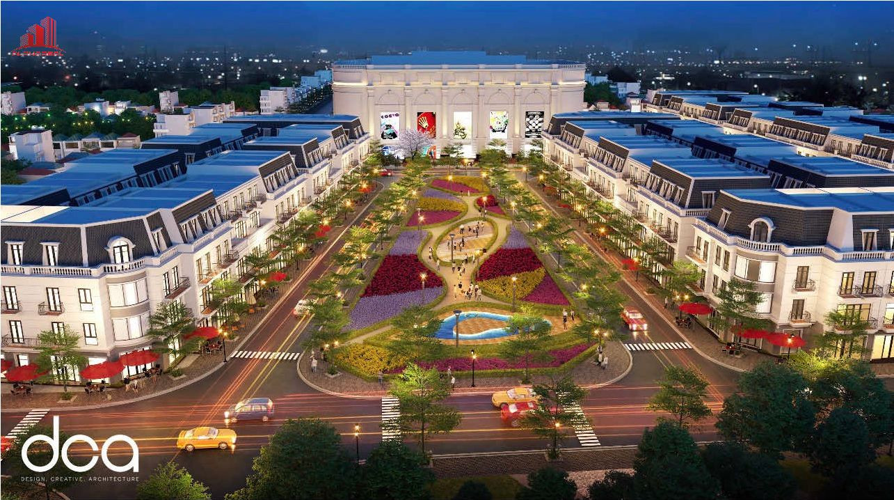 Không gian xanh và tiện ích cộng đồng tại dự án Vincom Plaza Quảng Trị