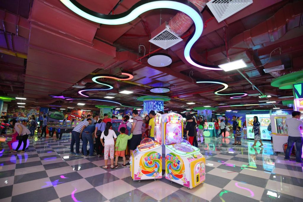 Khu trò chơi Game World ở Vincom Thanh Hóa
