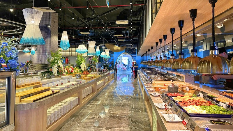 Khu vực nhà hàng sang trọng tại Vincom Plaza Đà Nẵng