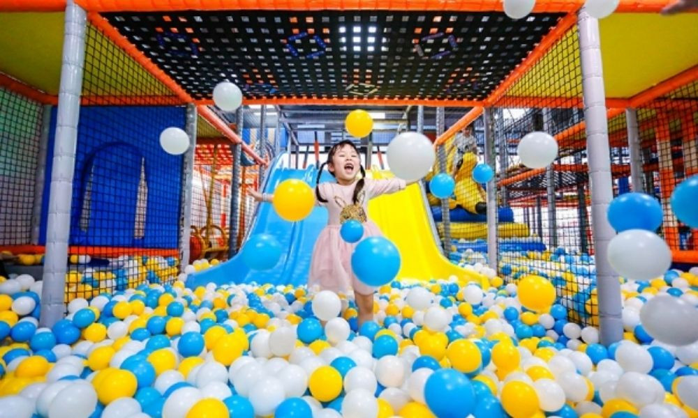 Khu vui chơi Big Fun dành cho trẻ em với nhiều trò chơi đa dạng tại Vincom Phạm Ngọc Thạch