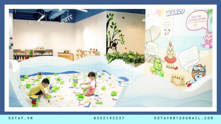 Khu vui chơi Tiniworld Vincom Đà Nẵng với không gian rộng lớn cho trẻ em